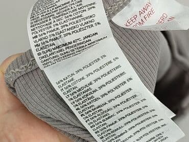 czarne t shirty i marynarka: H&M, T-shirt damski, rozmiar M — 5