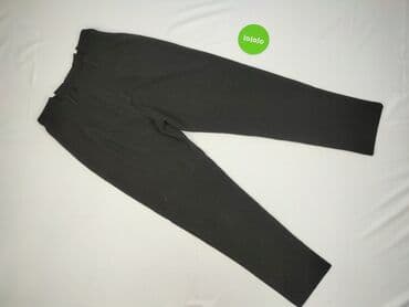 czarne spodnie materiałowe: Zebra, Spodnie materiałowe damskie, rozmiar M — 3