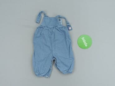 spodnie woskowane camel: Ogrodniczki, George, 1-3 m, stan - Bardzo dobry — 3