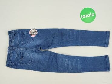 sweter hello kitty h: Spodnie jeansowe, Kiki & Koko, 4-5 lat, 110, stan - Bardzo dobry — 3