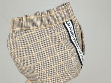 piżama w paski: Spodnie materiałowe damskie, S — 6