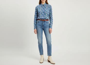 modna kiecka bluzki duże rozmiary: Dressmann, Koszula damska, rozmiar S — 7