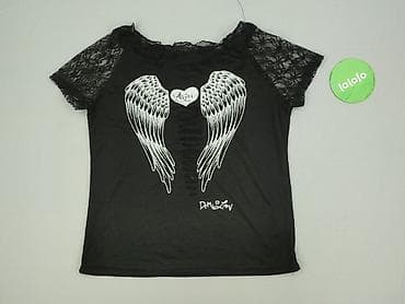 basic t shirty oversized: T-shirt damski, rozmiar L — 3