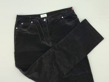 Material trousers for women, size XL