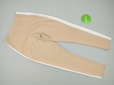 biale klapki adidas: Missguided, Spodnie materiałowe damskie, rozmiar S — 3