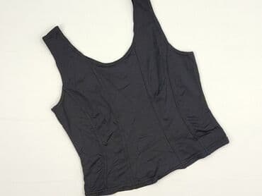 czarne t shirty i marynarka: Top damski, rozmiar S — 1