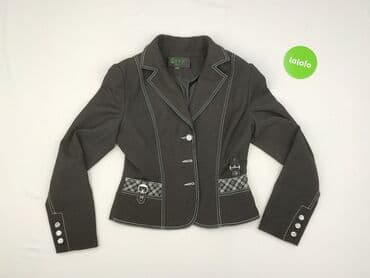 marynarka damska boucle: Women's blazer, size M (EU 38) — 2