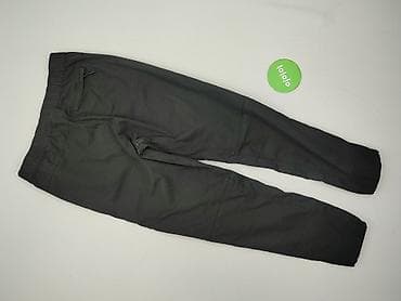 air force czarne: H&M, Spodnie materiałowe damskie, rozmiar S — 3