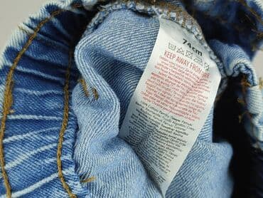 shein hello kitty jeans: Spodnie jeansowe, So cute, 6-9 miesięcy, stan - Bardzo dobry — 5