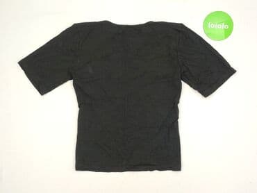 bluzki czarne krótki rękaw: Bluzka damska, rozmiar S — 3