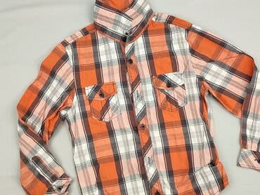 op2 kombinezon: Shirt 9 years, condition - Very good, pattern - Cell, color - Multicolored — 1