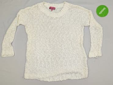 sweter z dużymi oczkami: Sweter damski, rozmiar S — 2