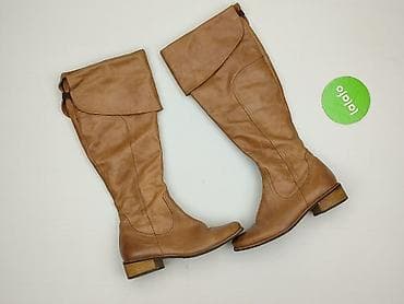 botki pull and bear: Kozaki damskie, rozmiar 36 — 2