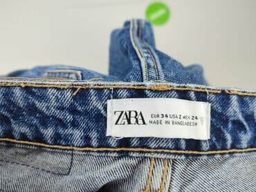 zara spodnie o kroju full length: Jeansy damskie, rozmiar XS — 4