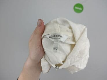 biała kurtka zimowa 4f: Parka damska, rozmiar L — 5