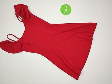 czerwone sandaly ccc: Bershka, Sukienka damska, rozmiar XS — 4