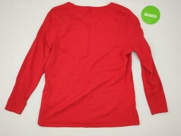 czerwona bluzki z bufkami: C&A, Women's blouse, XL — 3