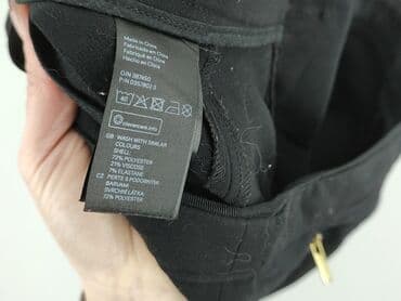 cekinowe spodnie h m: H&M, Spodnie materiałowe damskie, rozmiar S — 5