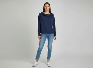 marynarka damska niebieska reserved: Bluzka damska, rozmiar L — 5