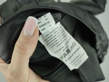 jeansy damskie podarte: Material trousers for women, size 4XL (EU 48) — 6