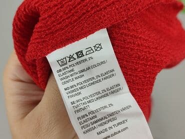 czerwona bluzki plus size: Cubus, Bluzka damska, M — 5