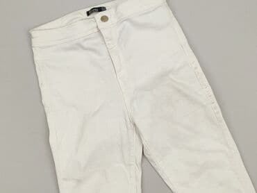dżinsy białe: Bershka, Jeans for women, size M — 1