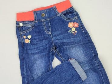 manifesto sukienki: Spodnie jeansowe, F&F, 4-5 lat, 104/110, stan - Idealny — 1