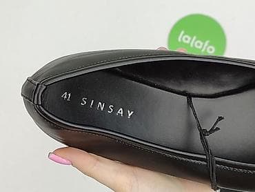 rusin klapki: Sinsay, Balerinki damskie, rozmiar 41 — 4