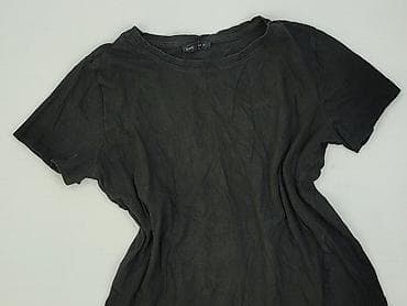 czarny tshirt: Sinsay, T-shirt damski, rozmiar M — 1