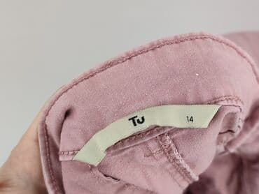 spodnie z dziurami plus size: Tu, Spodnie materiałowe damskie, M — 5