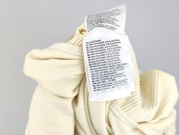 zara koszulka z prązkowanej dzianiny: H&M Basic, Body damskie, XS — 5