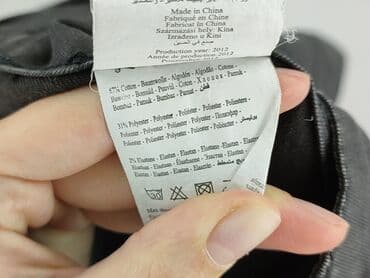 legginsy woskowane z wysokim stanem: Pieces, Legginsy Eleganckie damskie, rozmiar S — 5