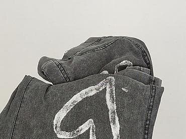 dresy decathlon: Spodnie jeansowe, H&M, 10 lat, 140, stan - Bardzo dobry — 6