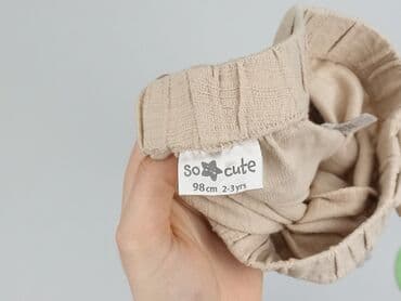 sukienka dla 6 latki: Spodnie materiałowe, So cute, 2-3 lat, 92/98, stan - Idealny — 4