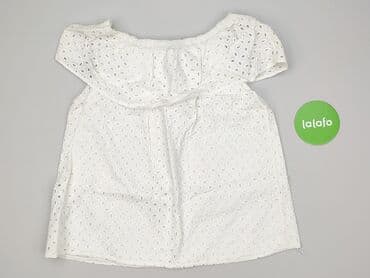 biale bluzki z bufiastymi rekawami: Bluzka damska, rozmiar M — 2