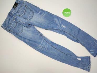 balenciaga dziurawe spodnie: Exclusive, Jeansy damskie, rozmiar S — 3