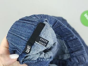 jeans drill: WE Fashion, Spodnie materiałowe damskie, rozmiar S — 4