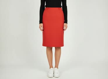 długie czerwone spódnice: Spódnica damska, rozmiar 2XS — 1