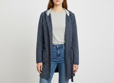 kurtka puchowa damska z kapturem reserved: Kardigan damski, rozmiar M — 6