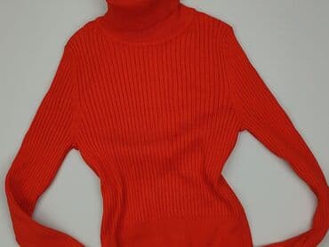 zara koszulka z prązkowanej dzianiny: Zara, Golf damski, S — 2