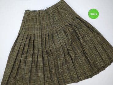 plisowane spódnice dla puszystej: Gold, Spódnica damska, rozmiar 2XL — 3