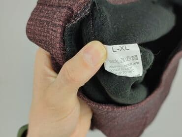 zara woskowane spodnie: Material trousers for women, size XL (EU 42) — 5