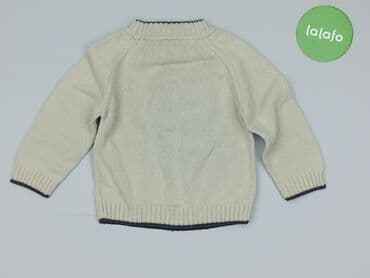 kamizelka jenot naturalny: Sweater, Next, 9-12 months, condition - Good — 3