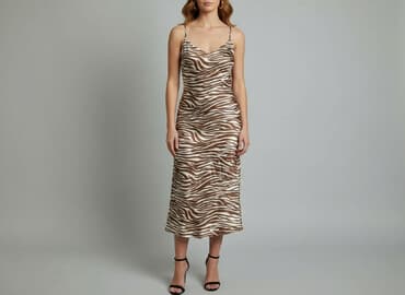 sukienka midi zalando: Sukienka damska, rozmiar S — 6