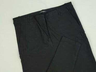 orsay spodnie woskowane czarne: Orsay, Spodnie materiałowe damskie, rozmiar M — 2