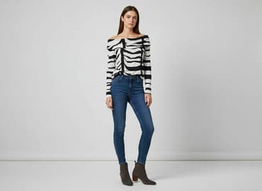 marynarka nietoperz: Blue shadow, Bluzka damska, rozmiar L — 7