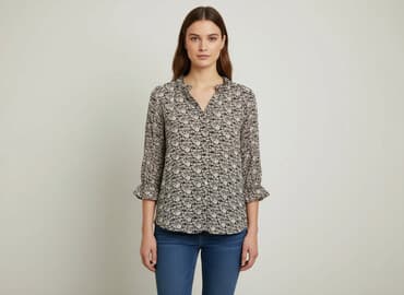 bluzka w kwiaty new yorker: Bluzka damska, rozmiar L — 6