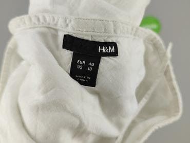 biale spodniczki mini: H&M, Spódnica damska, rozmiar L — 4