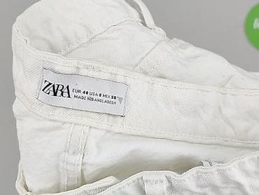 mid rise jeans: Zara, Szorty damskie, rozmiar L — 4