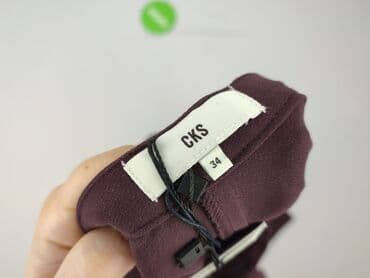 класичні костюми жіночі: Cks, Women`s trousers, size XS (EU 34) — 4